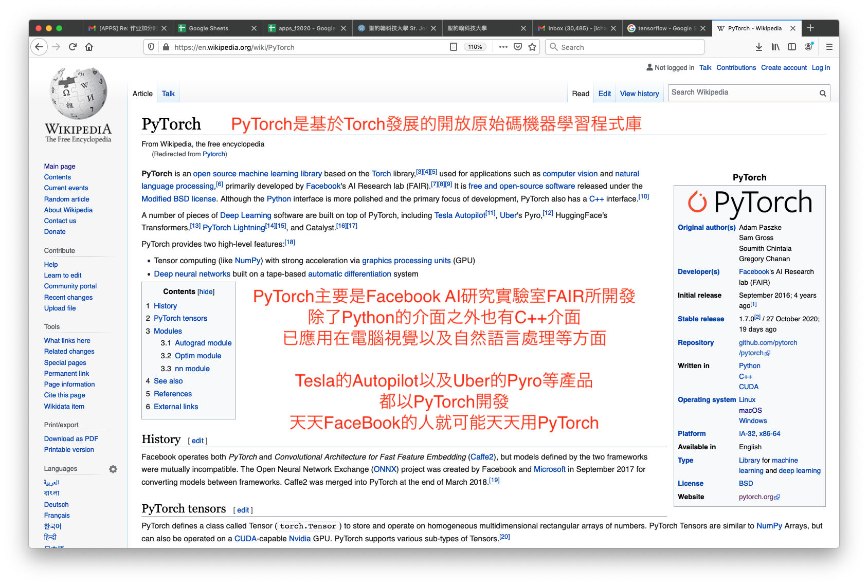 Tensorflow and DL Libraries